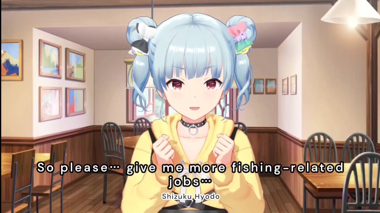 Idoly Pride Idol Story - Shizuku Hyodo "Dream Angler Queen" Ep. 1 Something idol-like