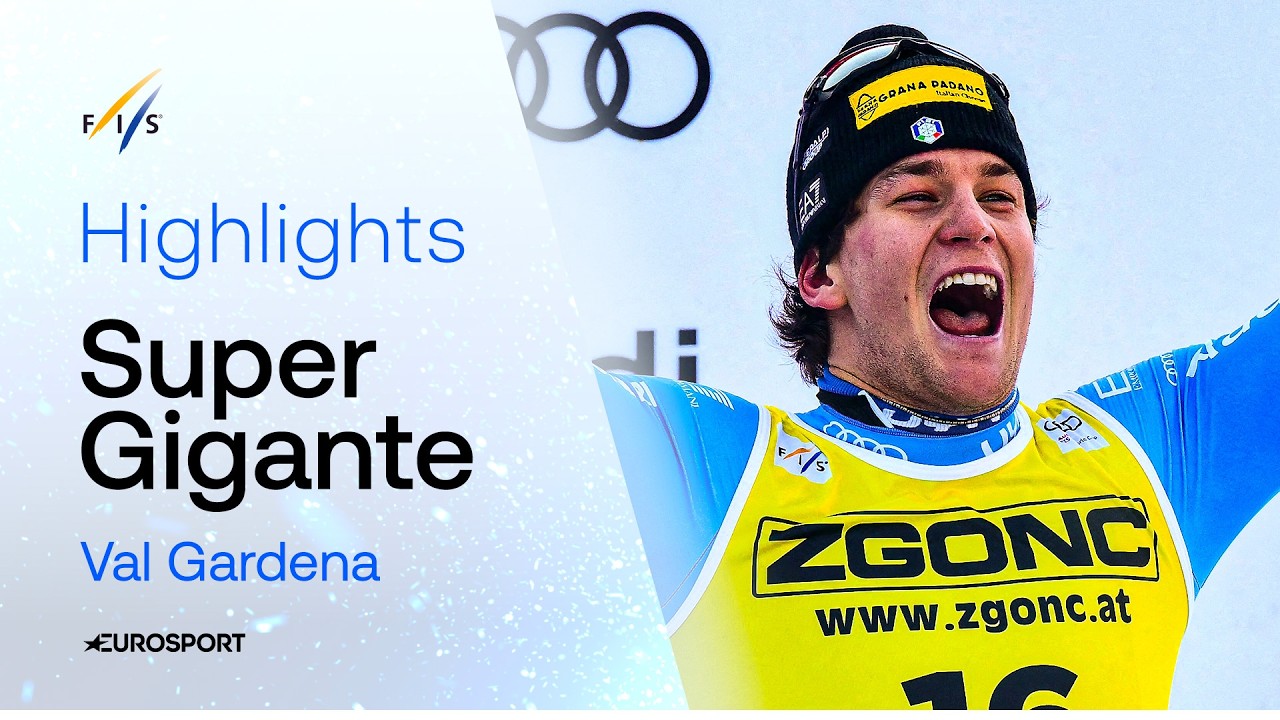 Super G FOLLE! FRANZONI a podio, Zabystran beffa TUTTI e batte Odermatt in Val Gardena | HIGHLIGHTS