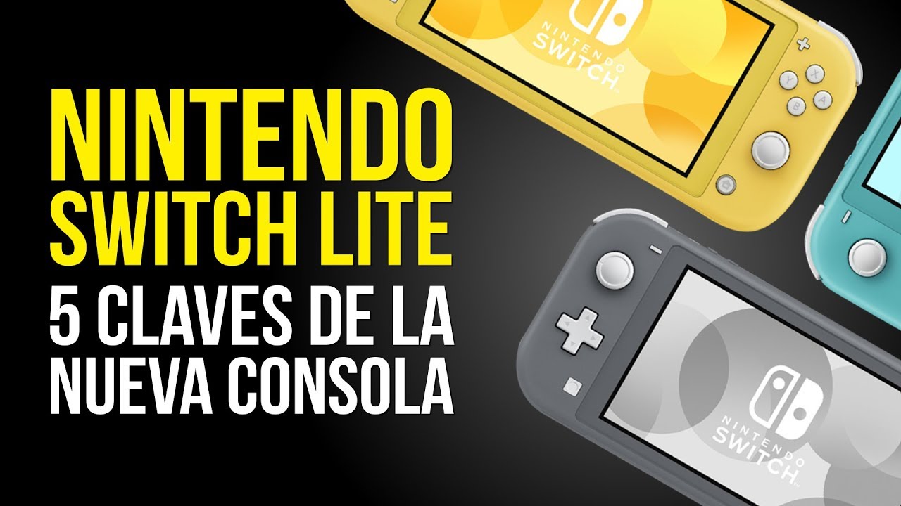 NINTENDO SWITCH LITE, 5 claves de la NUEVA CONSOLA