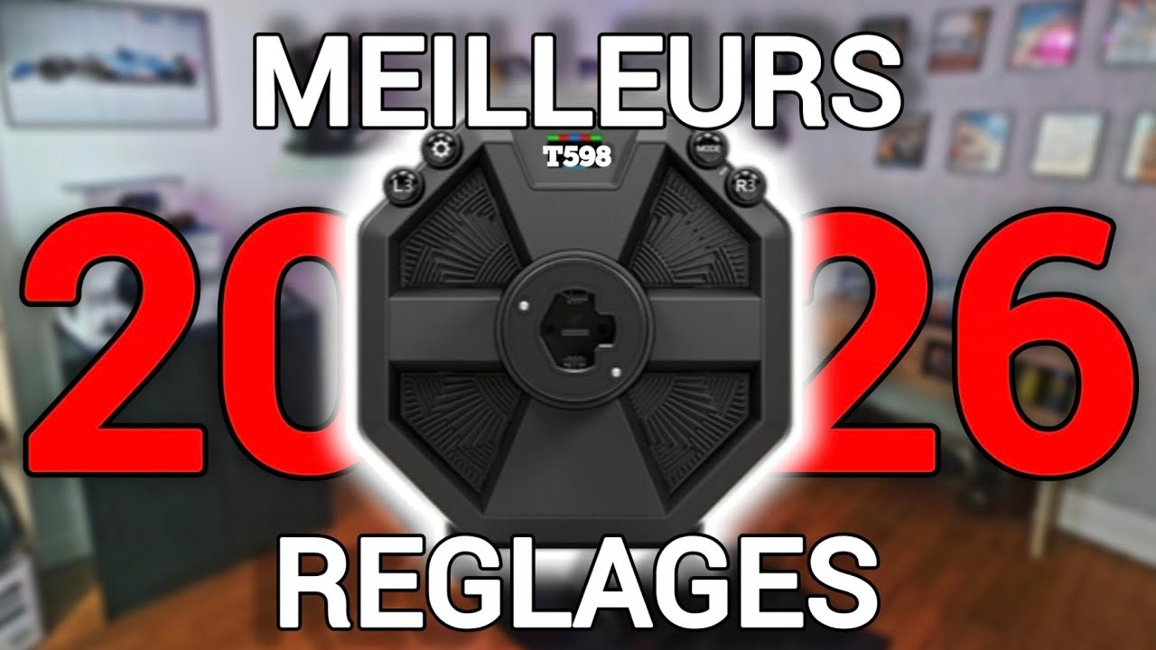Comment bien RÉGLER son T598 en 2026 ? (+ test sur GT7)