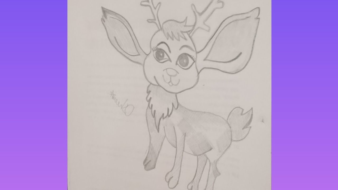 Deer Sketching// Deer Sketching Art 