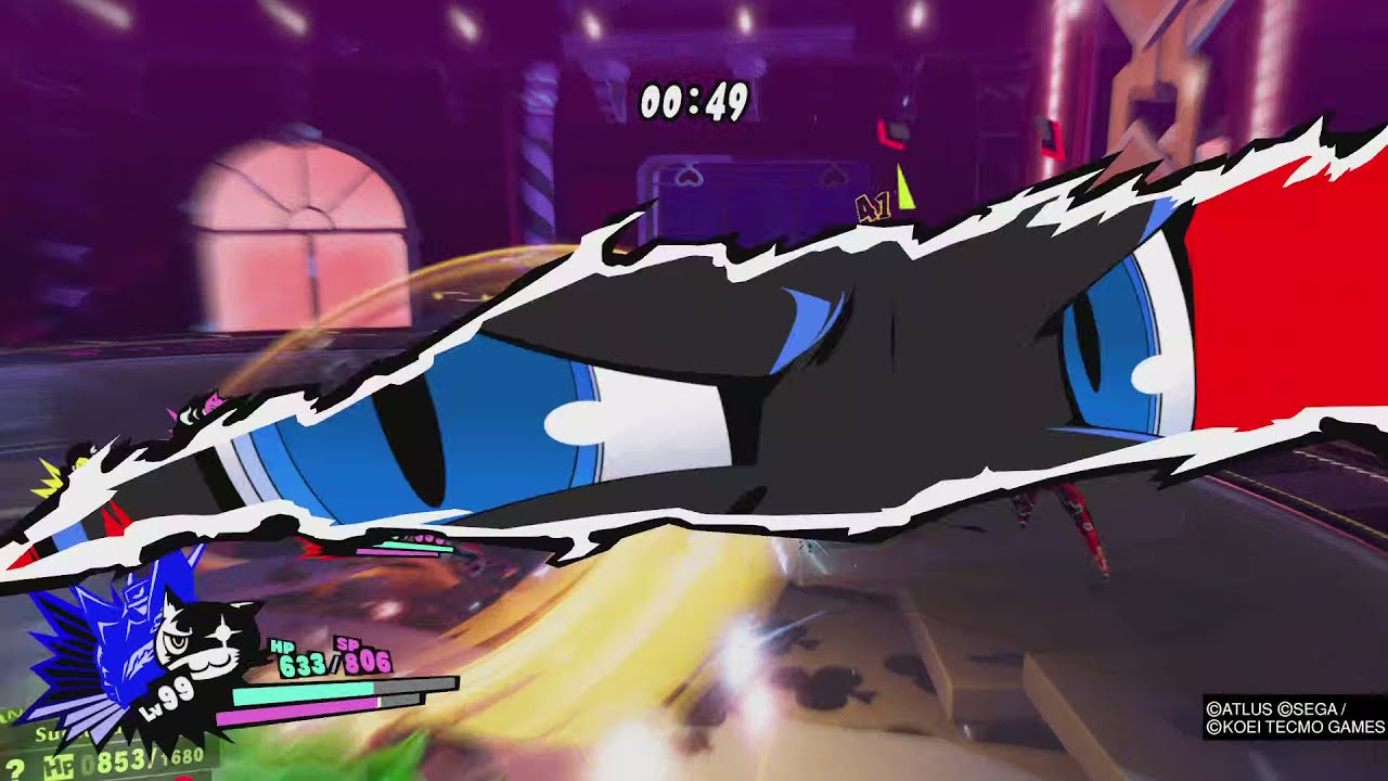 Persona 5 Strikers - Mona Car OP?