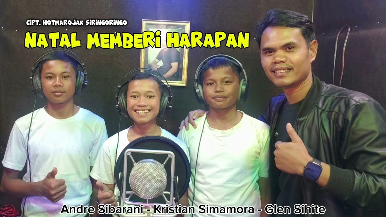 NATAL MEMBERI HARAPAN (Official Lirik) - HOTMAROJAK SIRINGORINGO II LAGU NATAL TERBARU 2025