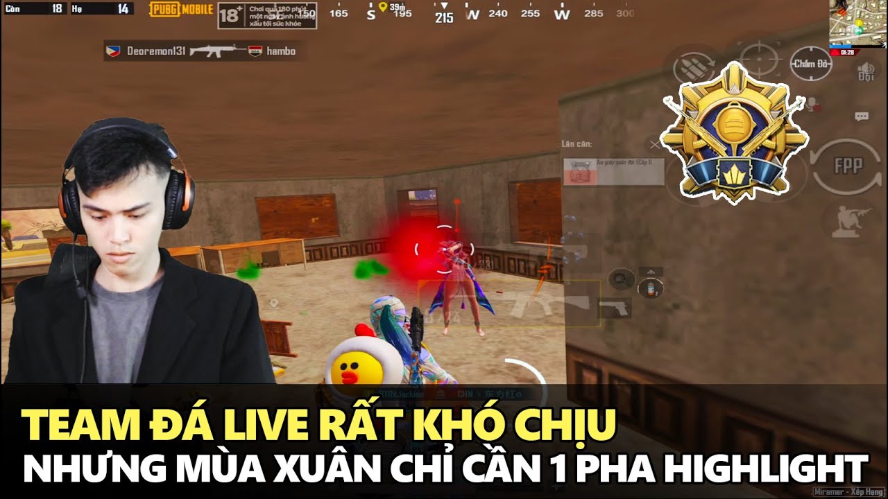 Team đá live rất khó chịu nhưng Mùa Xuân xử gọn trong 1 pha highlight đỉnh cao