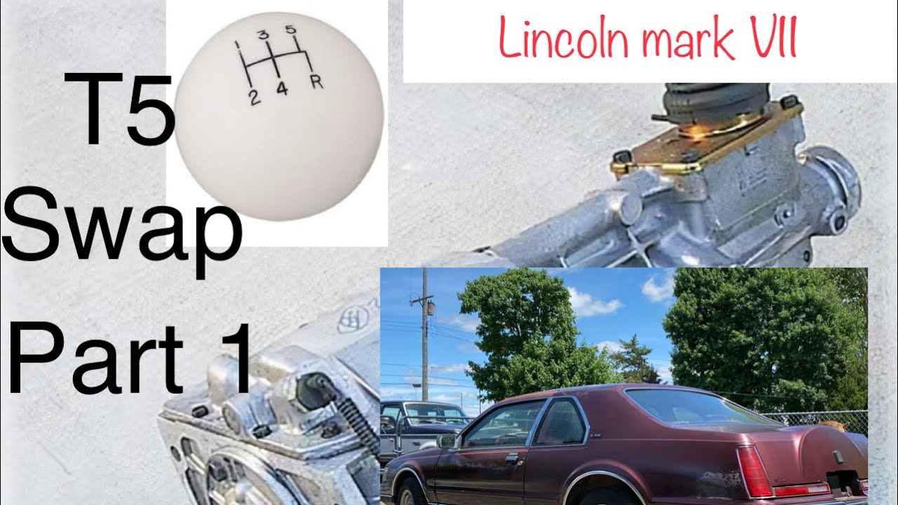 Lincoln Mark VII T5 transmission swap part 1