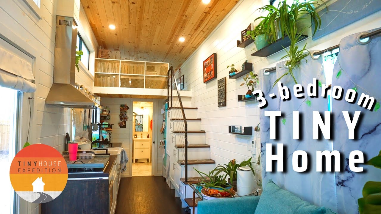 Special Educator's Tiny House for Affordable Living - unique layout!