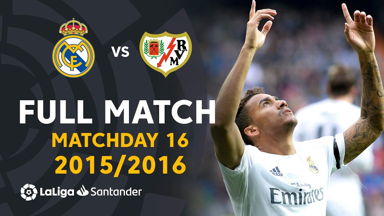 Real Madrid 10 -2 Rayo Vallecano 2015/2016 | PARTIDO COMPLETO