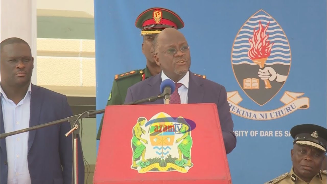 HOTUBA YA RAIS MAGUFULI 'AKIFUNGUA' MAKTABA YA KISASA UDSM (27/11/2018)
