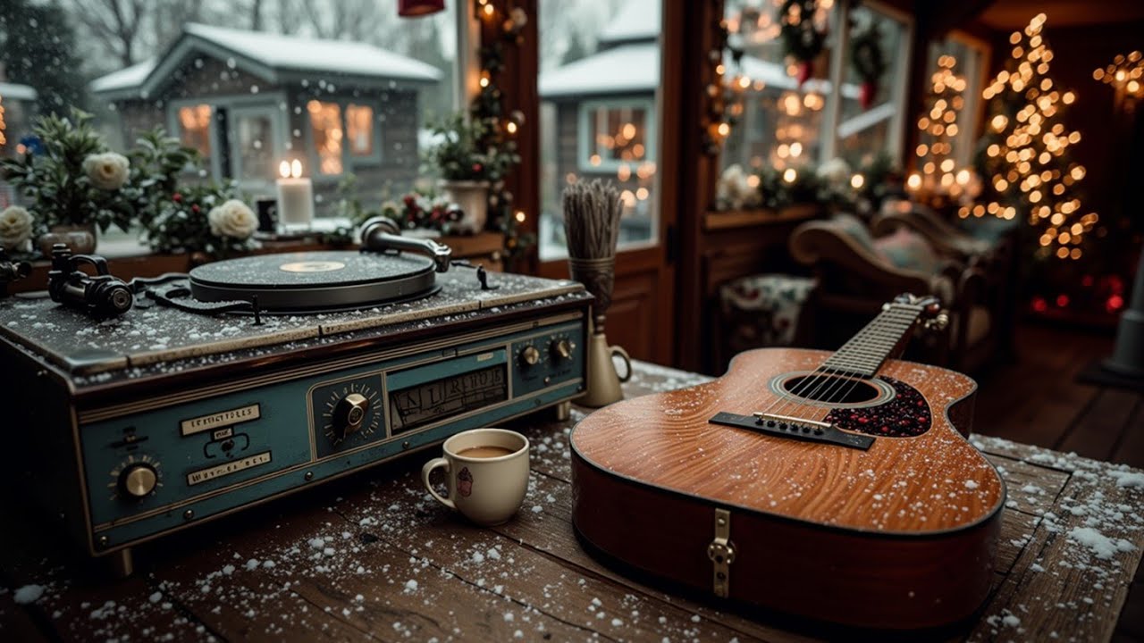Расслабляющая зимняя музыка для учебы и отдыха - GuitarSoul Solo