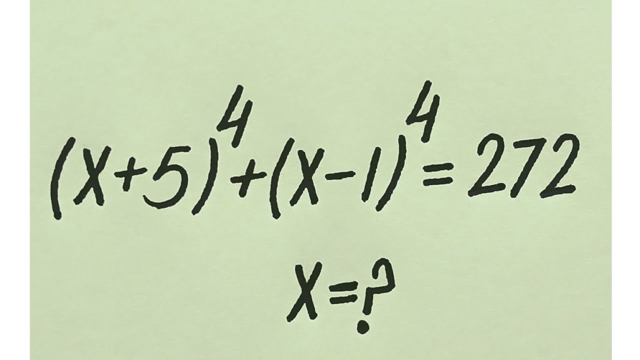 Wonderful Olympiad Math Algebra Simplification Question | Find Value of x =? | Algebra 