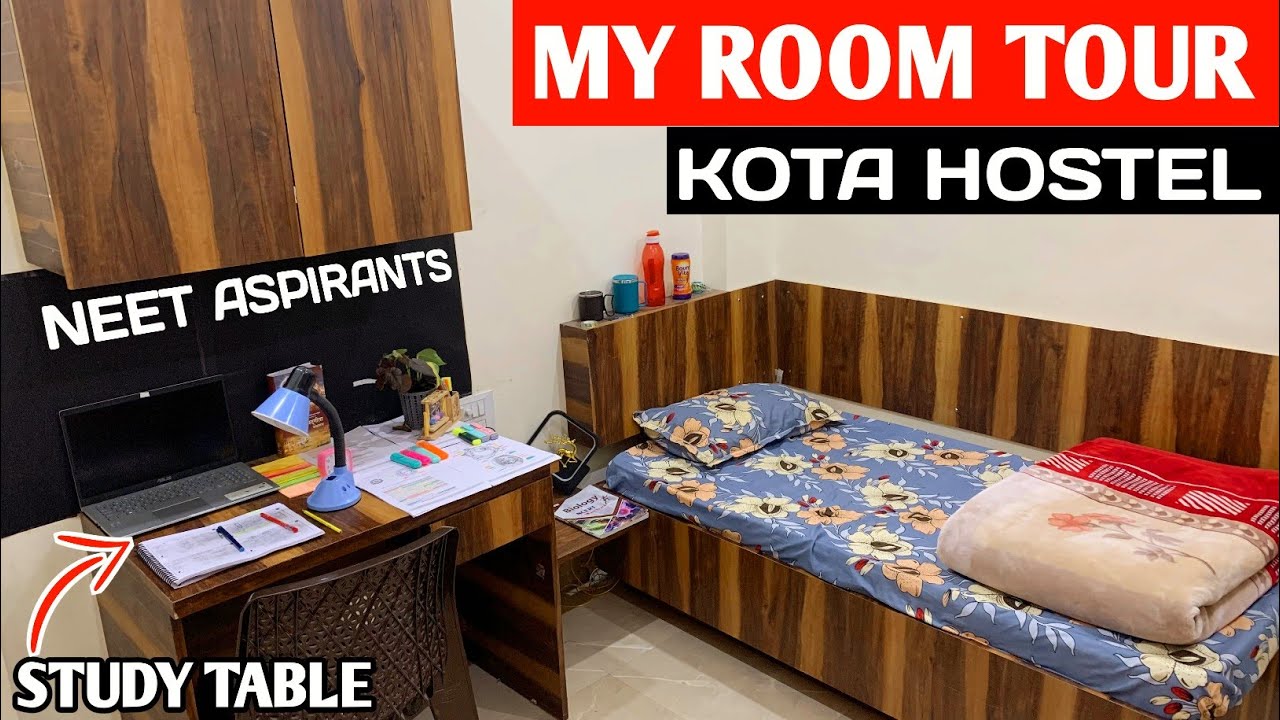 MY STUDY ROOM TOUR 🏠 | STUDY VLOG | KOTA HOSTEL | NEET ASPIRANT | STUDY MOTIVATION | ALLEN | PW |JEE