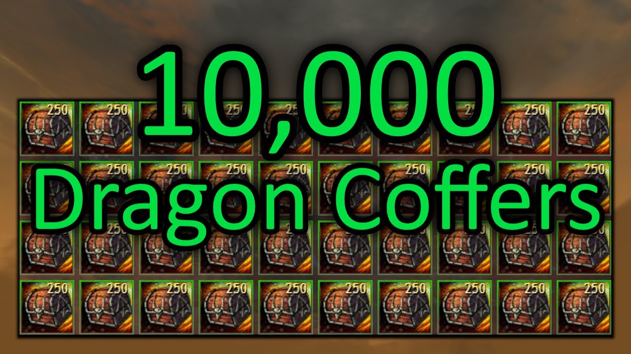 Opening 10,000 Dragon Coffers (Dragon Bash 2025) | GW2
