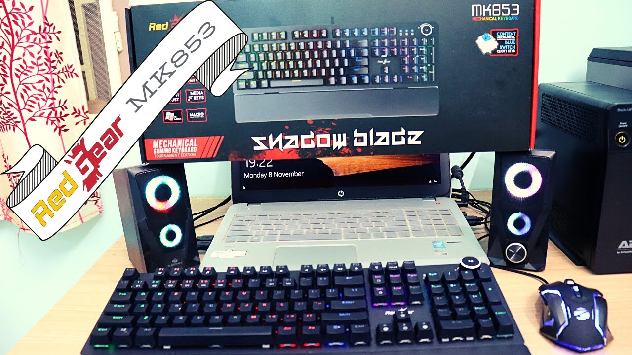 Redgear Shadow Blade Mechanical Keyboard | MK853 | unboxing | Review
