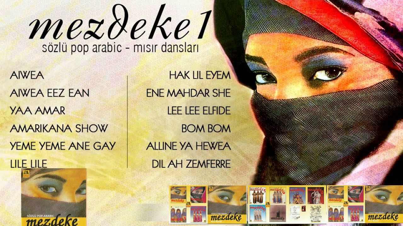 MEZDEKE 1 ▪ Ene Mahdar She ▪ S&ouml;zl&uuml; Pop Arabic ▪ ORİJİNAL CD ▪ (1992)