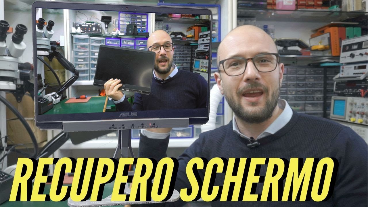 CREO UN MONITOR ESTERNO CON UN MONITOR DI UN PORTATILE