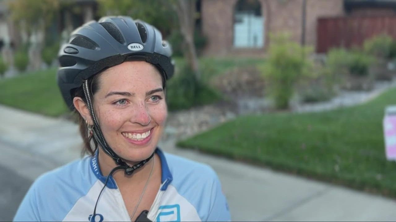 Thousands of bicyclists take part in annual charity ride for cancer research