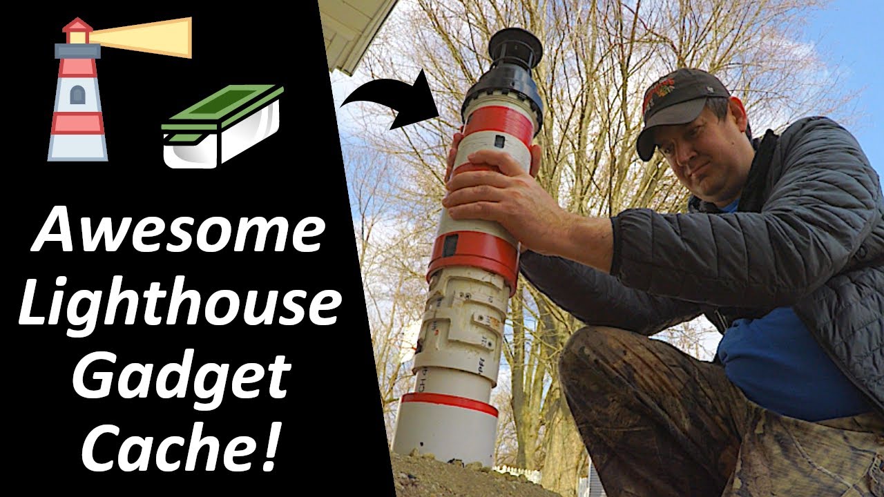 Awesome Lighthouse Gadget Geocache!