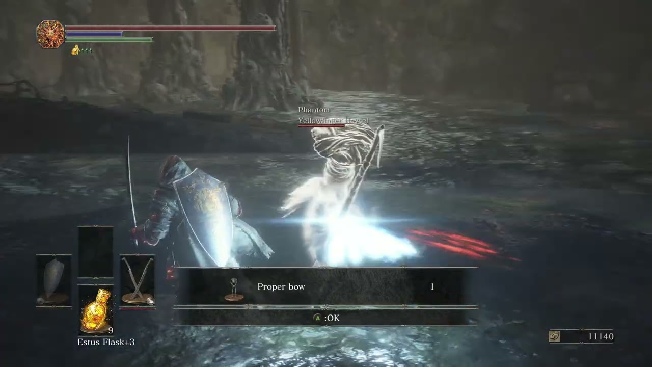 Dark Souls III - Proper Bow Gesture and YellowFinger Heysel