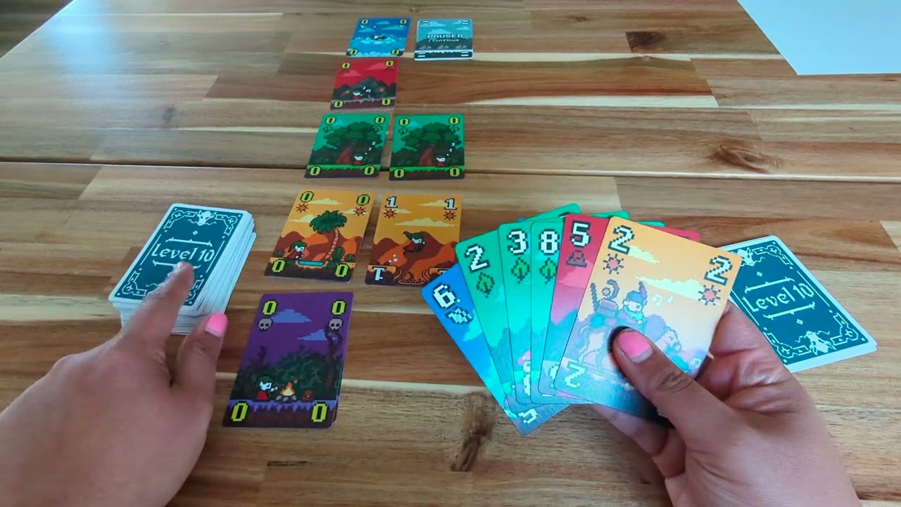 Level 10 Card Game by Pixel Series - The Board Estambales
