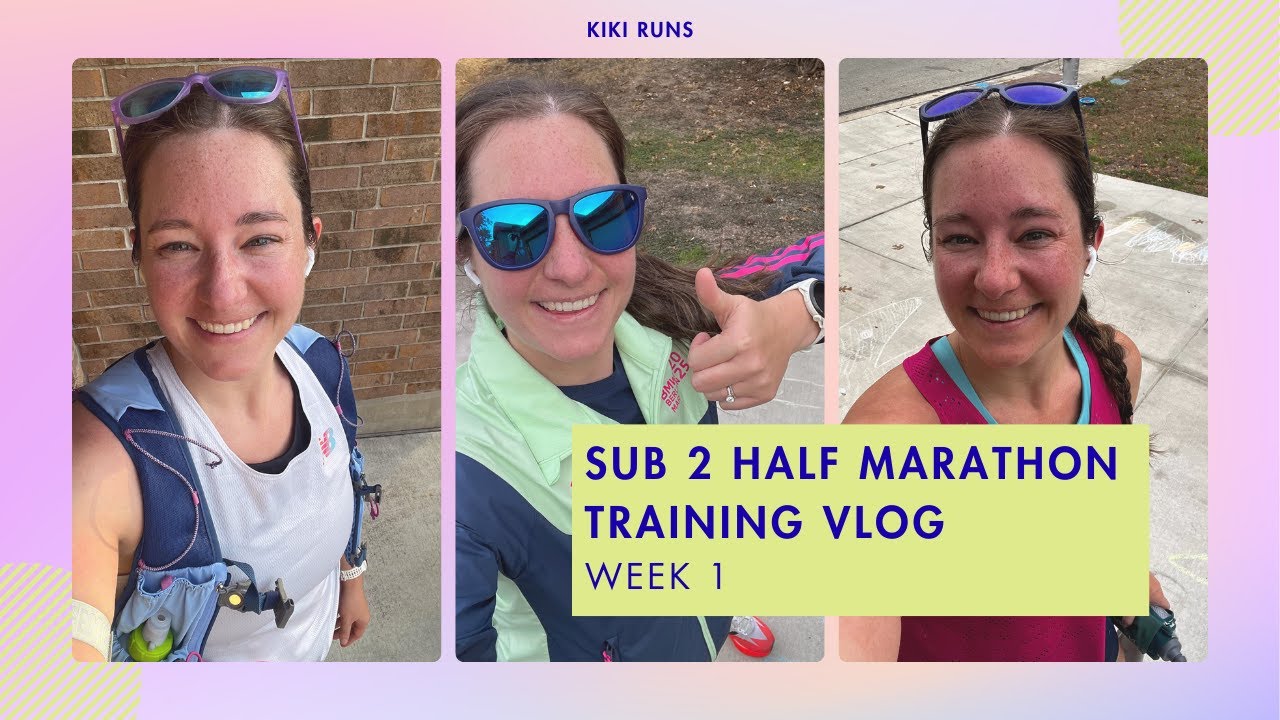 SUB 2 HALF MARATHON TRAINING VLOG | WEEK 1 | SHE'S BACK!