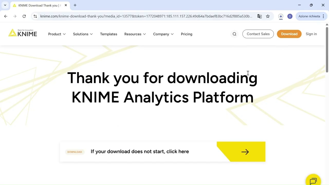 KNIME Tutorial Italiano. Come Scaricare, Installare e Configurare KNIME