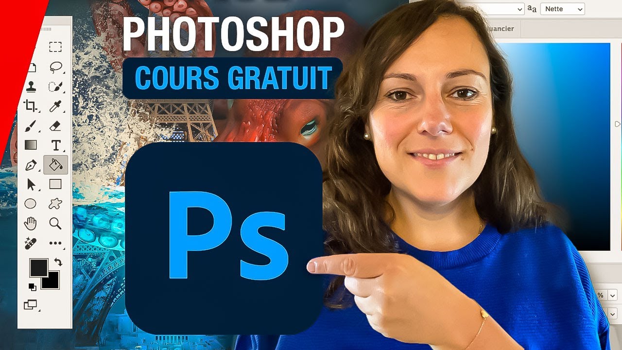 PHOTOSHOP pour Débutant | Cours Gratuit