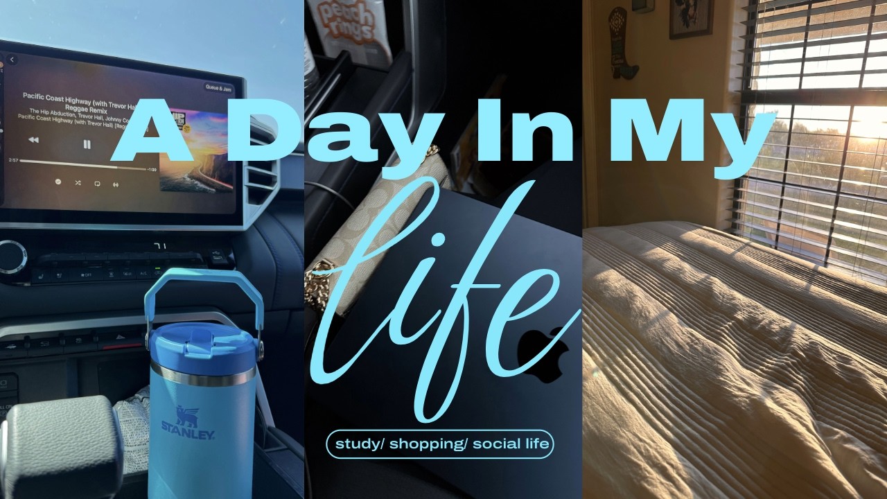 VLOG: DJI OSMO POCKET test/day in my life 🩵🎥