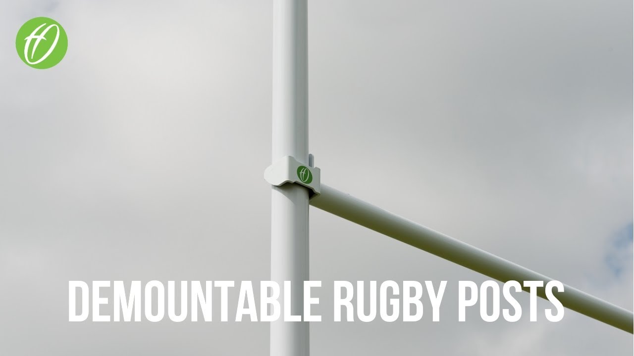 Demountable Aluminium Rugby Posts | Harrod Sport