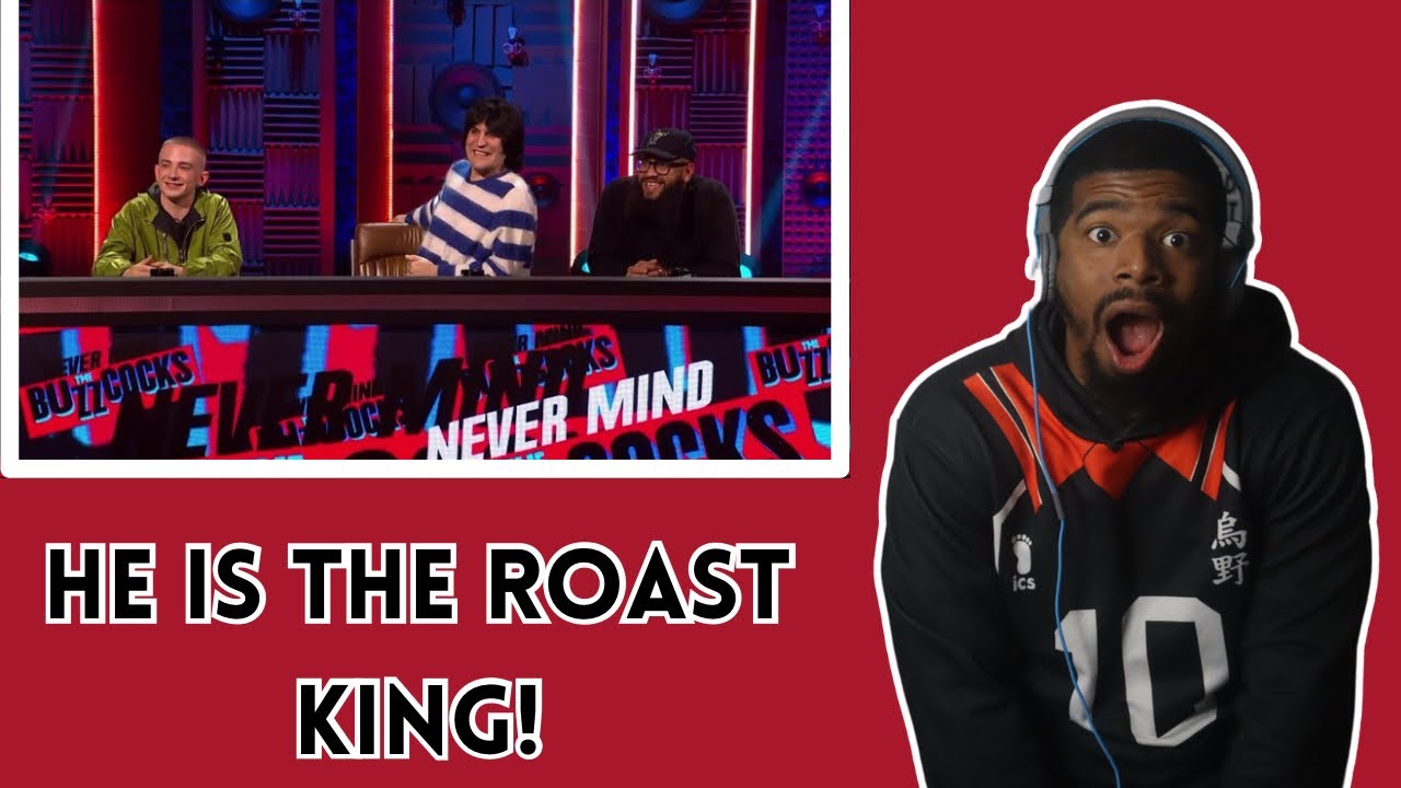 AMERICAN REACTS Best Of JAMALI MADDIX Playing Identity Parade - NEVER MIND THE BUZZCOCKS Series 1&2