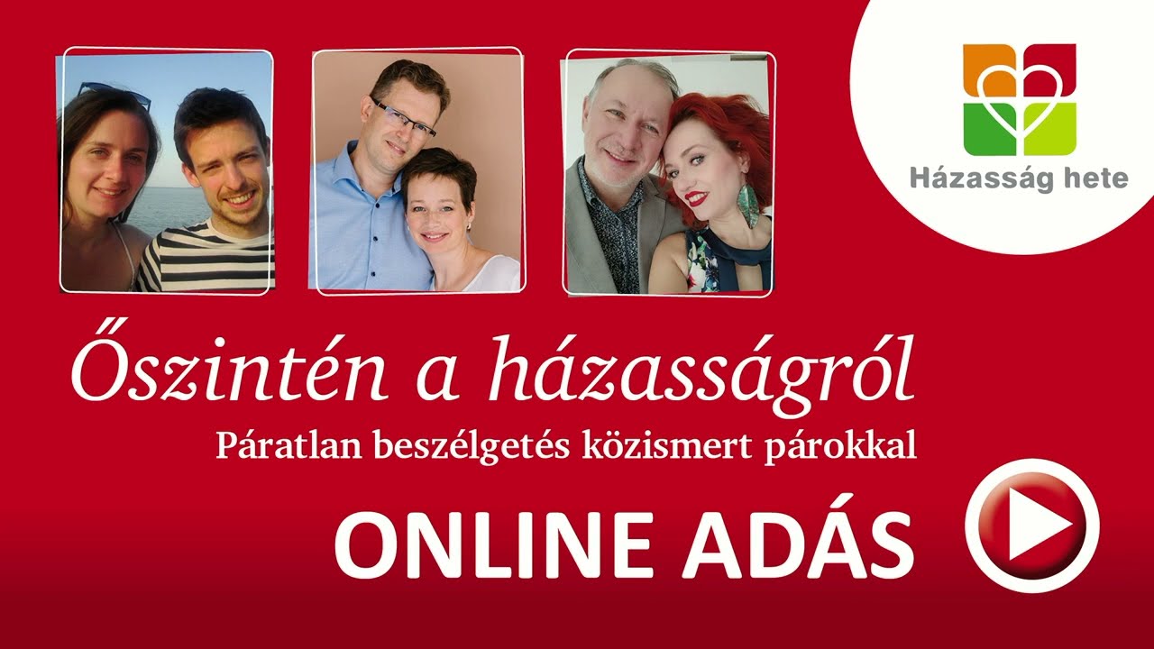 Páratlan beszélgetés közismert párokkal - Házasság hete 2024.