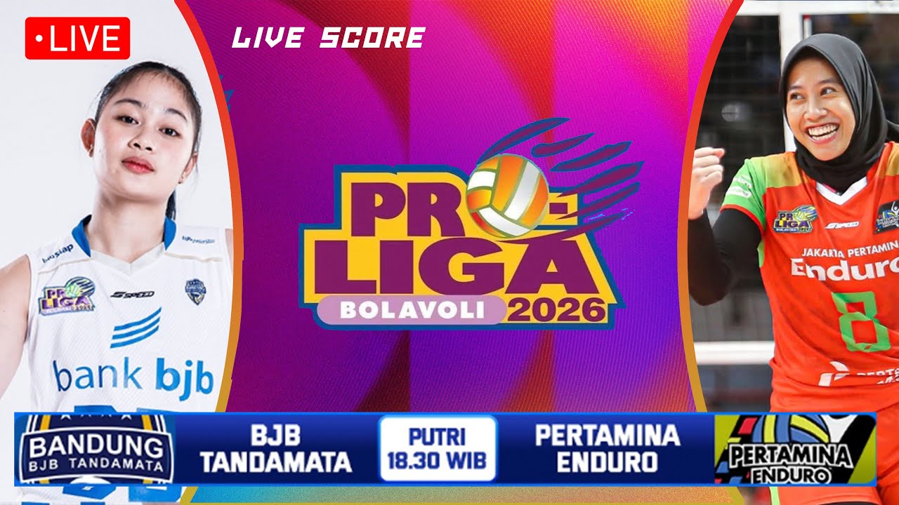 LIVE SCORE PROLIGA 2026 - BANDUNG BJB vs PERTAMINA ENDURO #PROLIGA2026