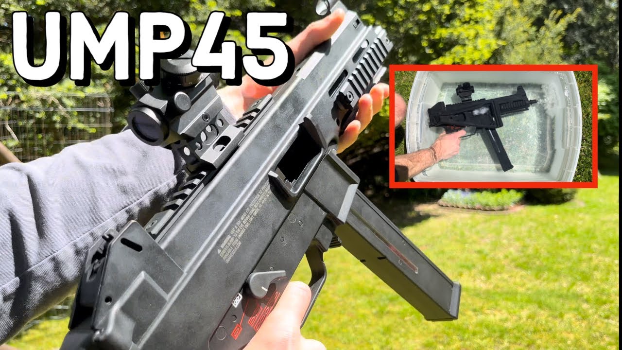Тестирование страйкбольного пистолета GBB HK UMP45 и обзор