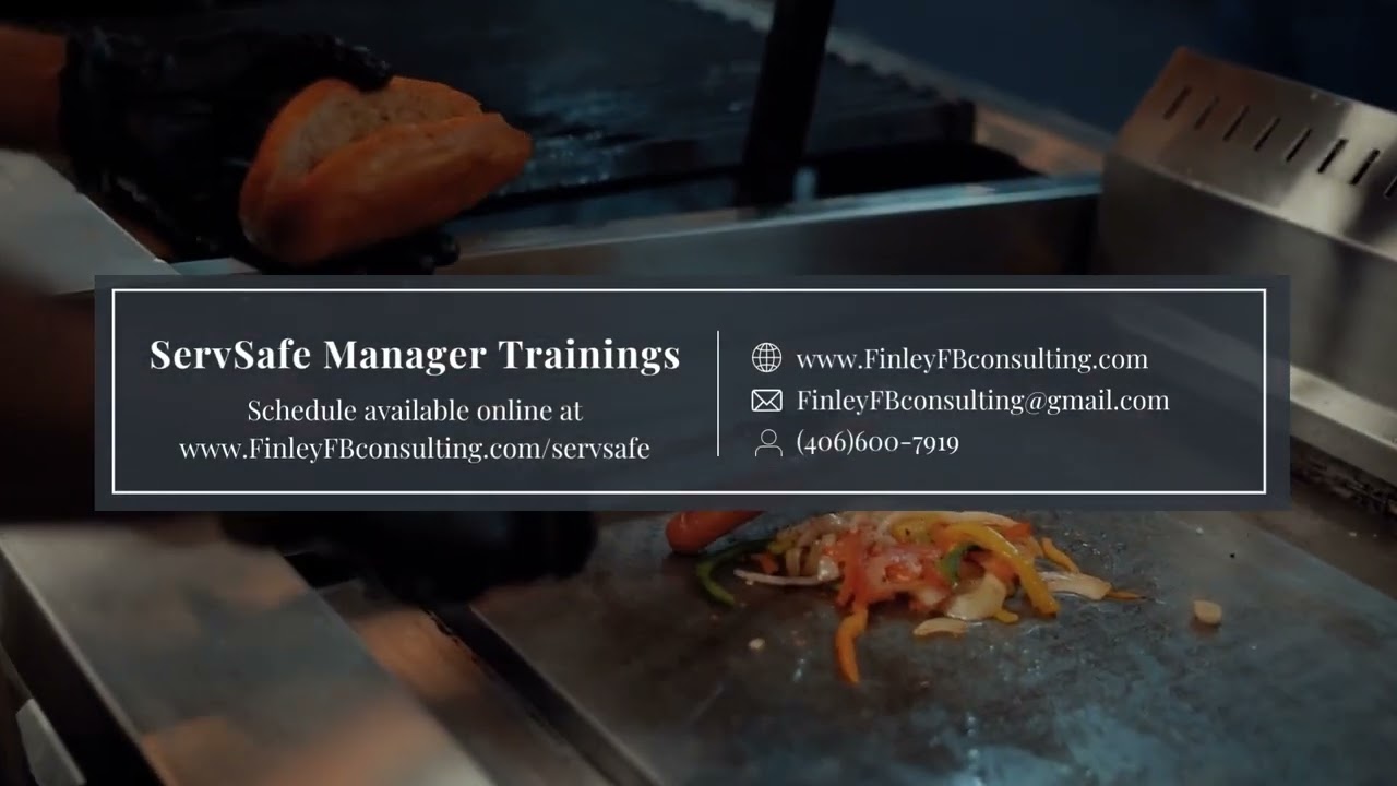 ServSafe Classes by Finley Food & Beverage Consulting