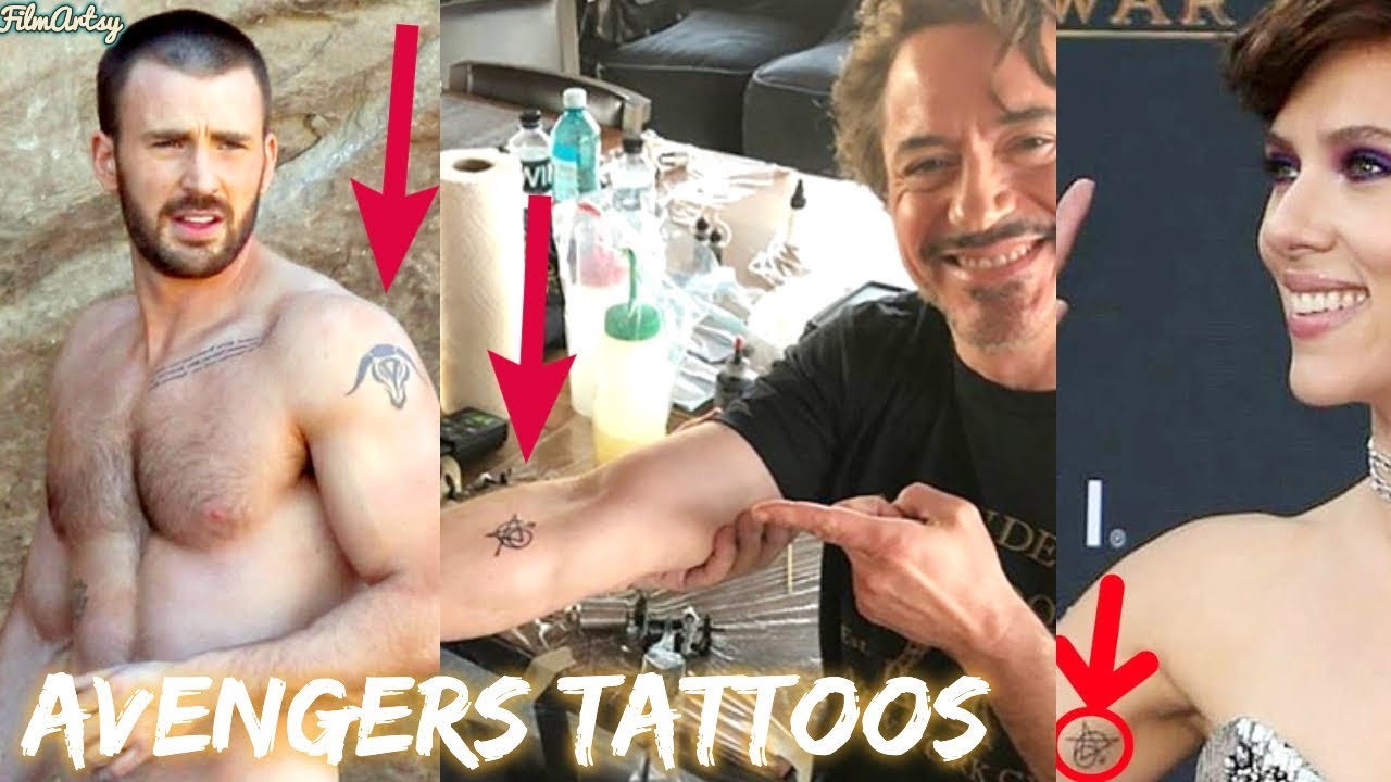 Avengers’ Cast Tattoos: What Fans Don’t Know About These Tattoos | Avengers Cast Matching Tattoos
