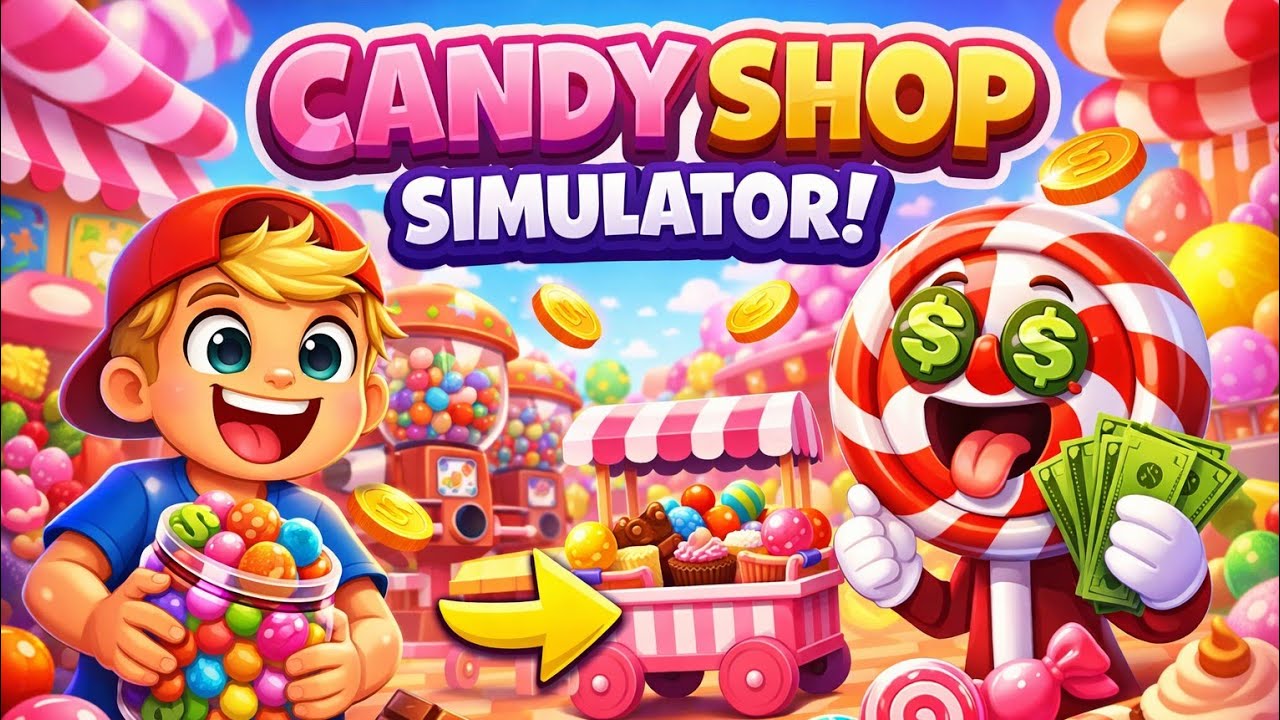 Candy Shop Simulator 🍬 Détente, gestion et bonbons