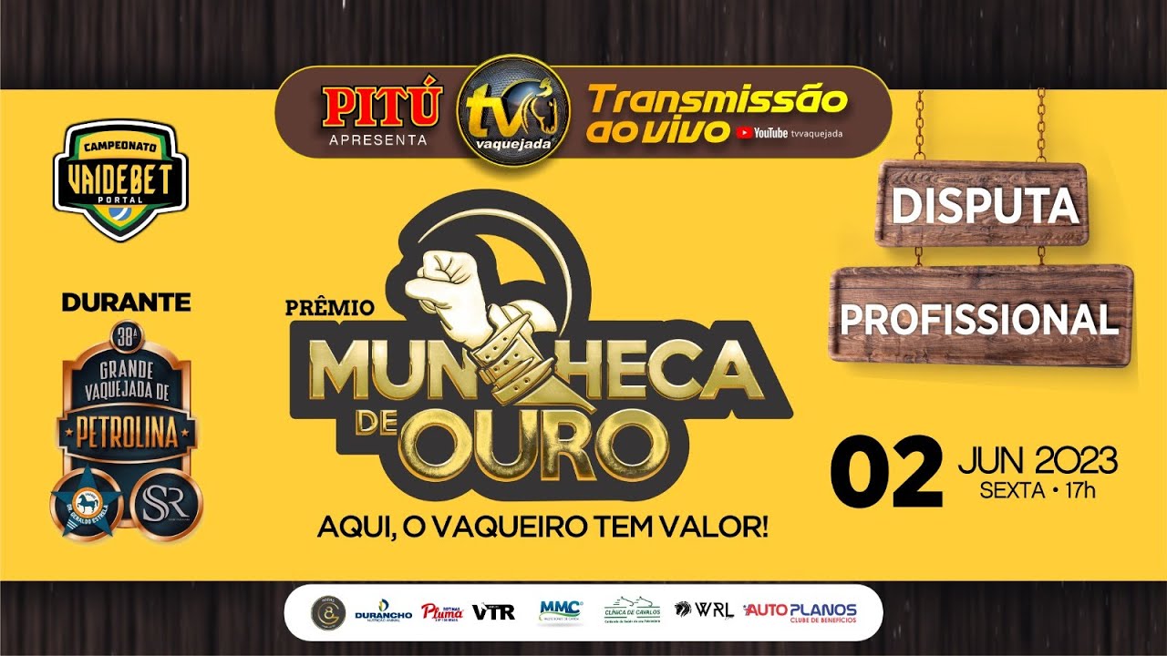 🔴DISPUTA PROFISSIONAL MUNHECA DE OURO | PARQUE DR. GERALDO ESTRELA | CVP2023 | PETROLINA - PE