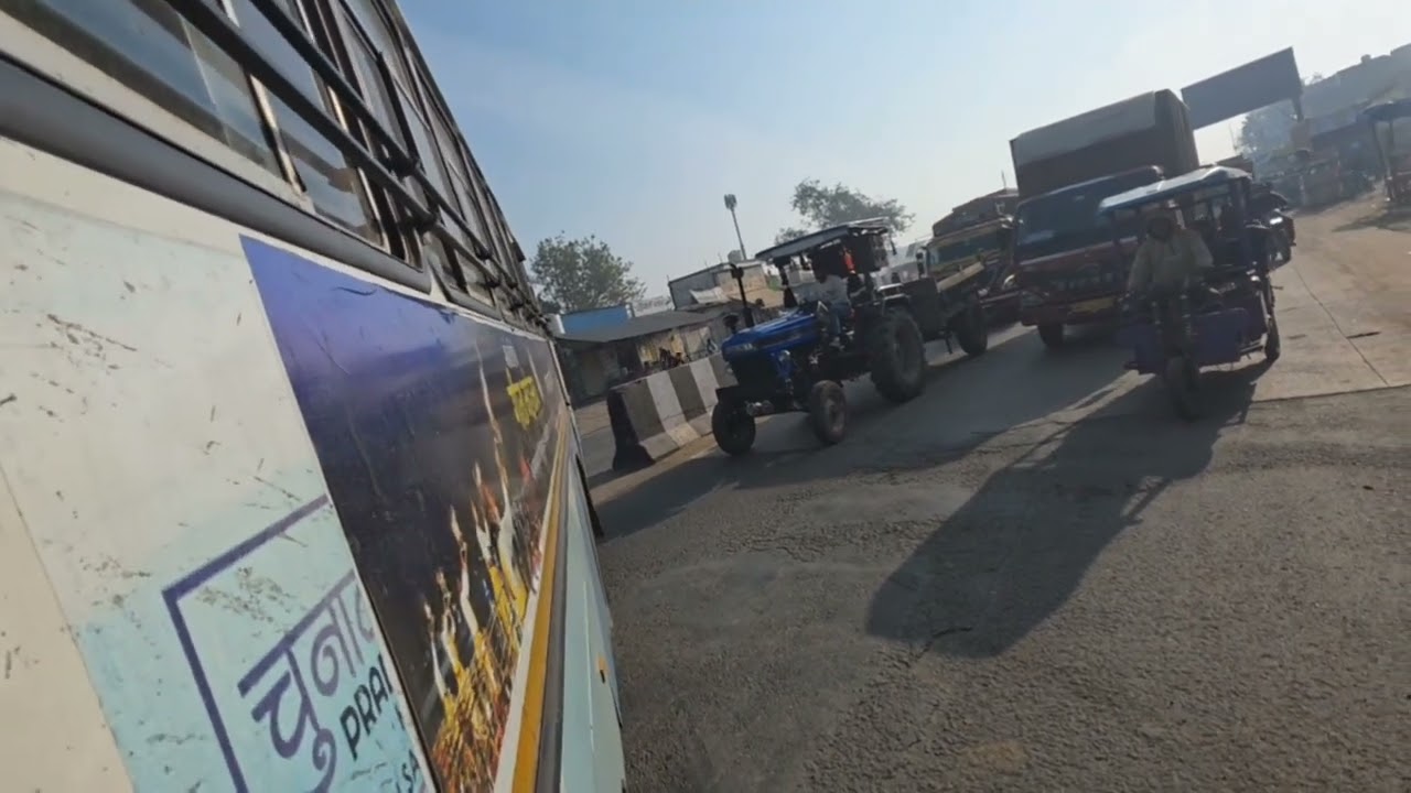 हरियाणा रोडवेज बस में हुआ बड़ा वाला पंगा😱..#Vlog #HR 