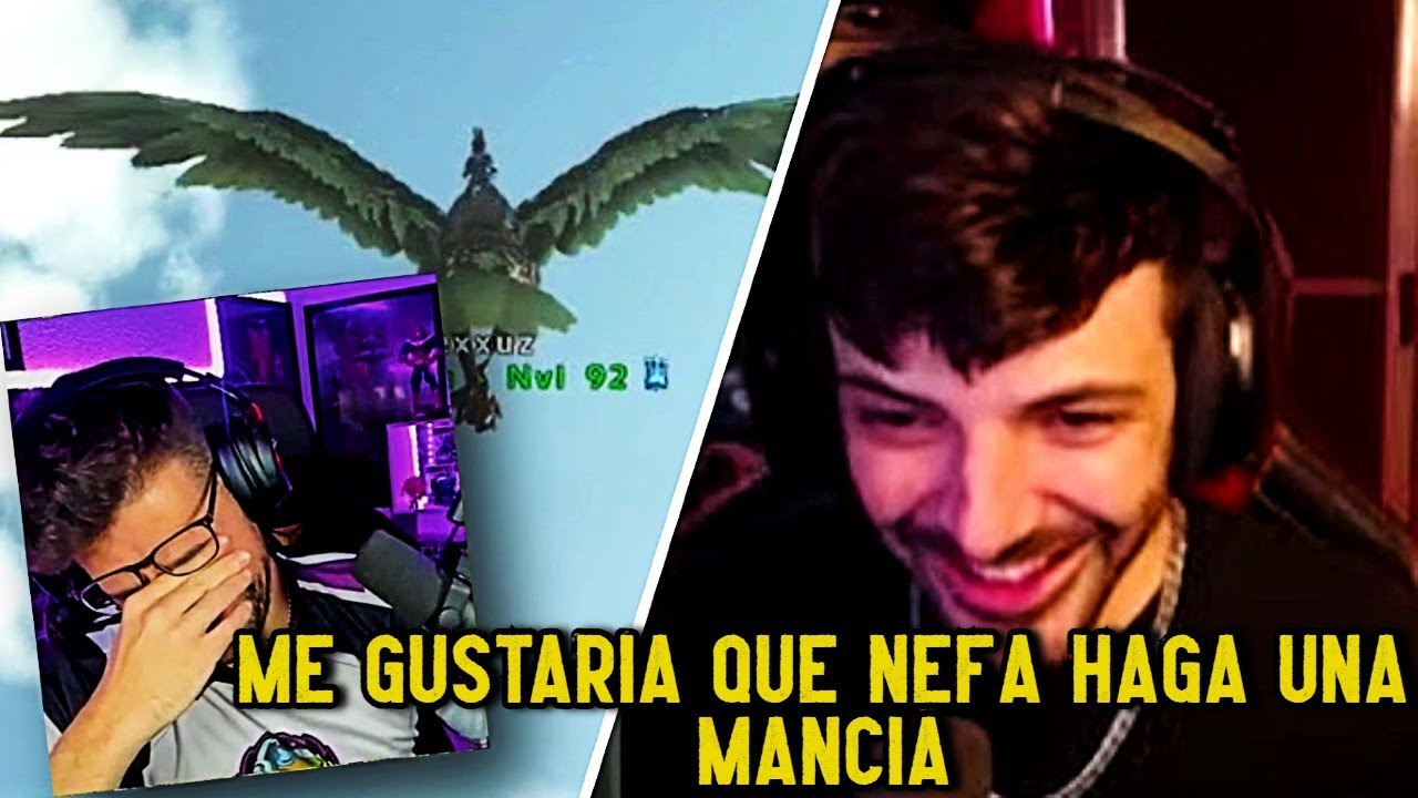 REACCION de NEFA al escuchar a NEXXUZ pedirle que haga una MANCIA