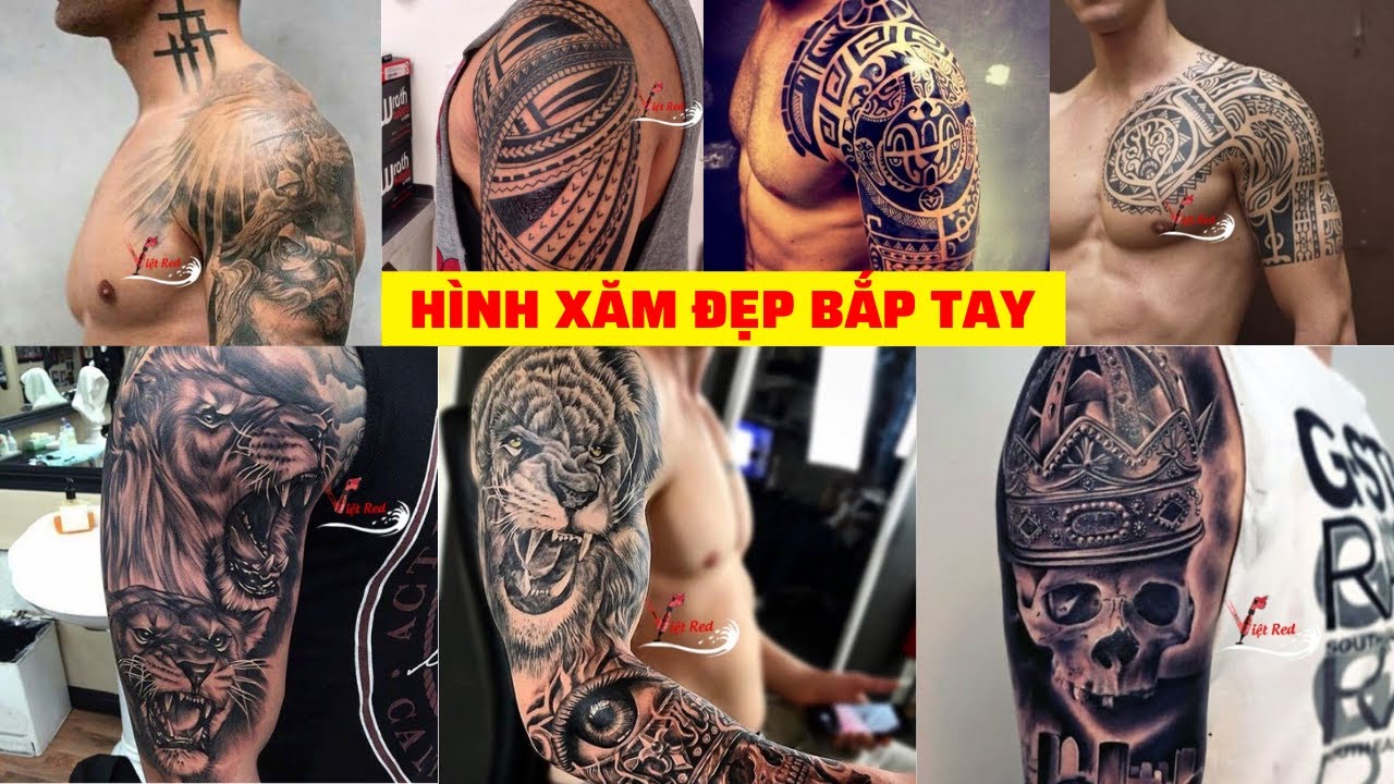 Hình Xăm Ở Bắp Tay Cánh Tay Đẹp Cho Nam I Hình Xăm Đẹp 2021