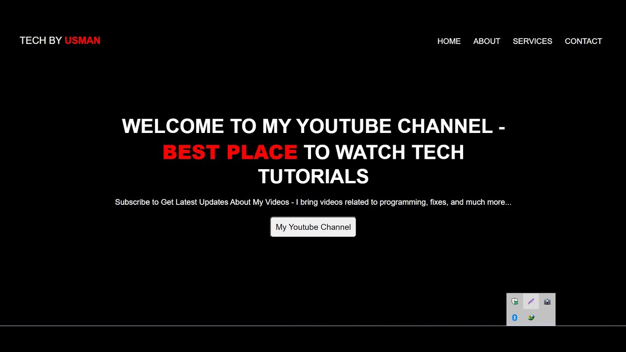How to Make a Website Using HTML and CSS Only | Beginner Web Design Tutorial | HTML CSS Website