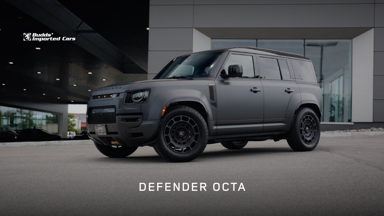 2025 Defender OCTA Edition 1 – 626HP of Carbon, Gold, and Pure Adventure | Budds' Imported Cars