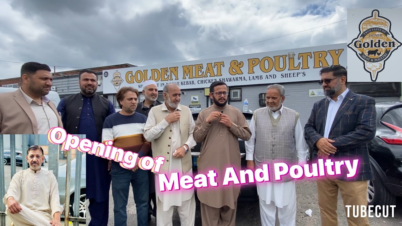 Golden Meat 🥩 And Poultry#halal Meat 🍖 #byzamsvlogsuk ￼