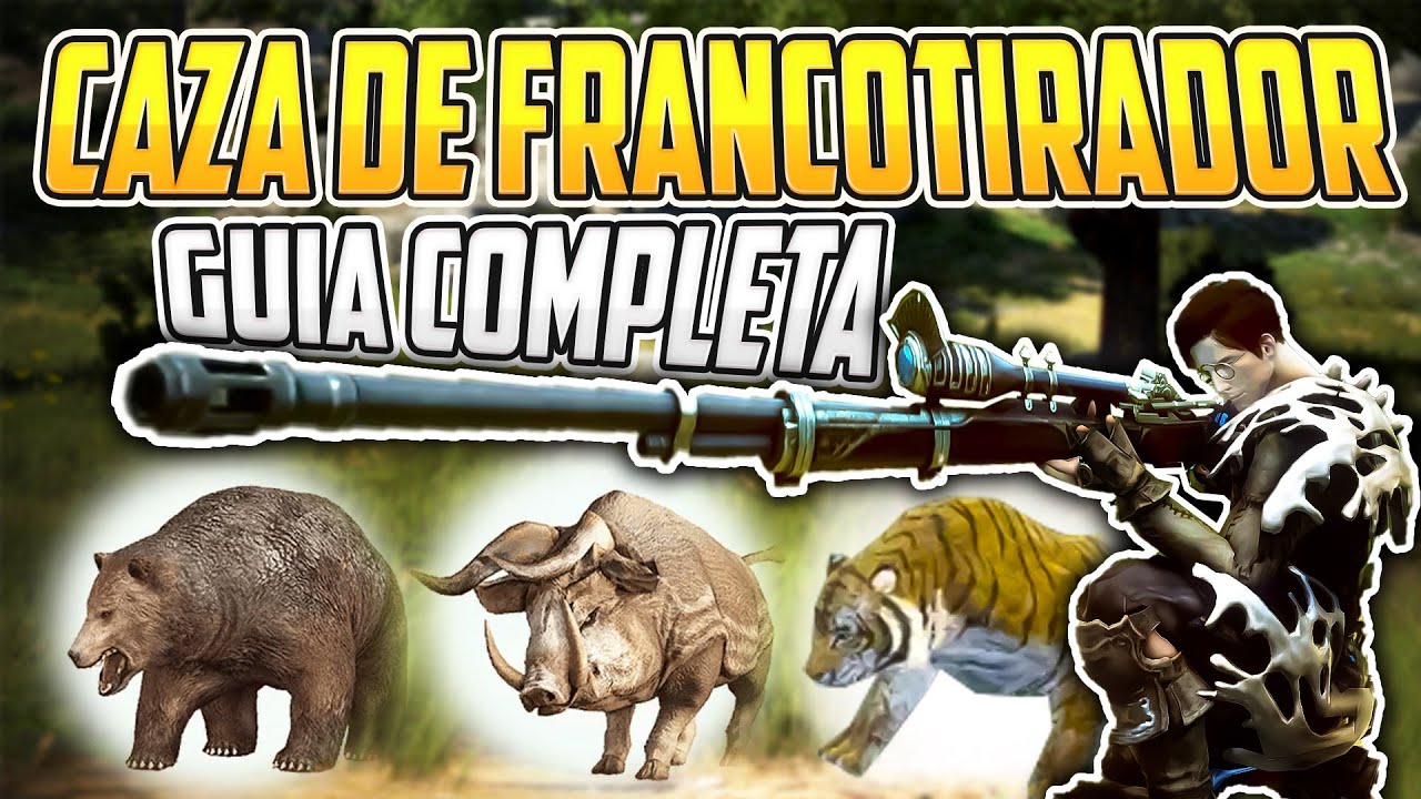GUIA DE CAZA CON FRANCOTIRADOR - EL PROFIT DEFINITIVO 3000M/H