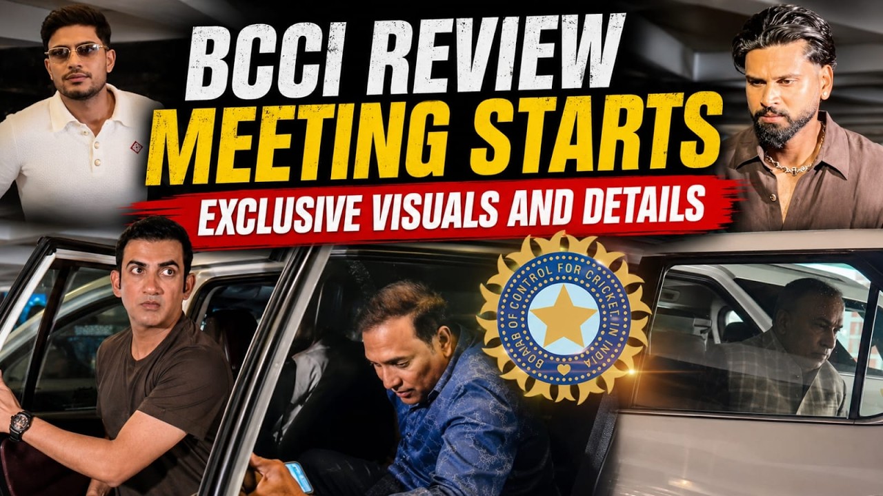Review Meeting Details - Live visuals from BCCI HQ - Decision on Rohit Sharma