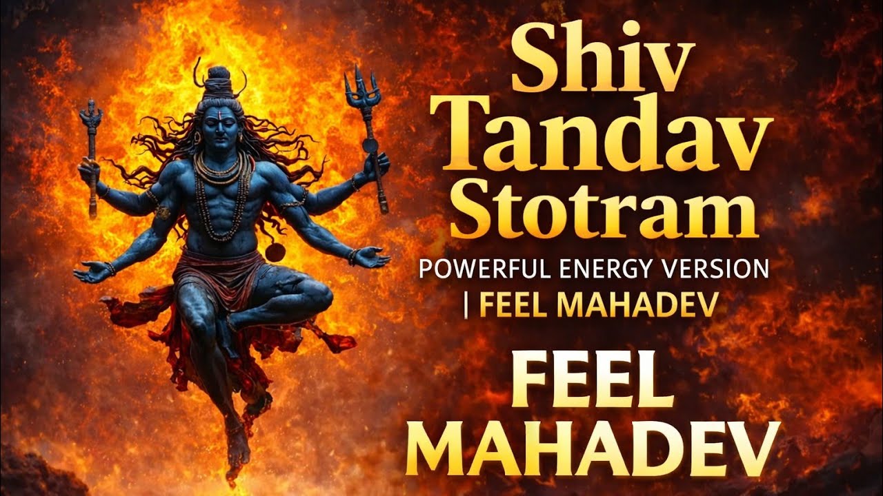 Shiv Tandav Stotram | Powerful Energy Version | Feel Mahadev #shivtandavstotram #shivmantra #shivji