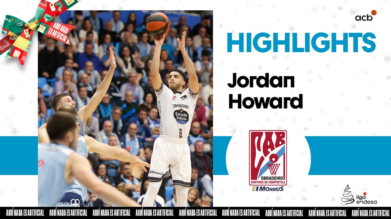 JORDAN HOWARD y su partidazo en el derbi gallego | Liga Endesa 2023-24