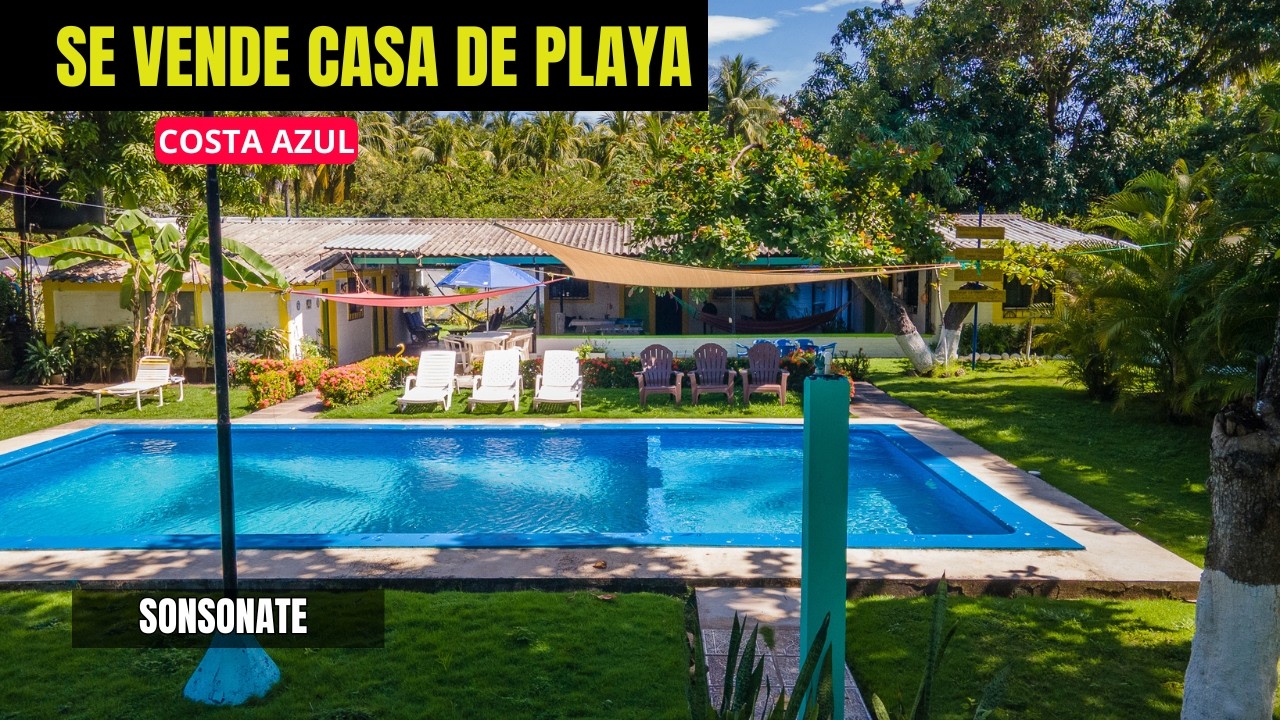 ¡ÚLTIMA CASA DE PLAYA EN VENTA! 🌊 | COSTA AZUL, Sonsonate