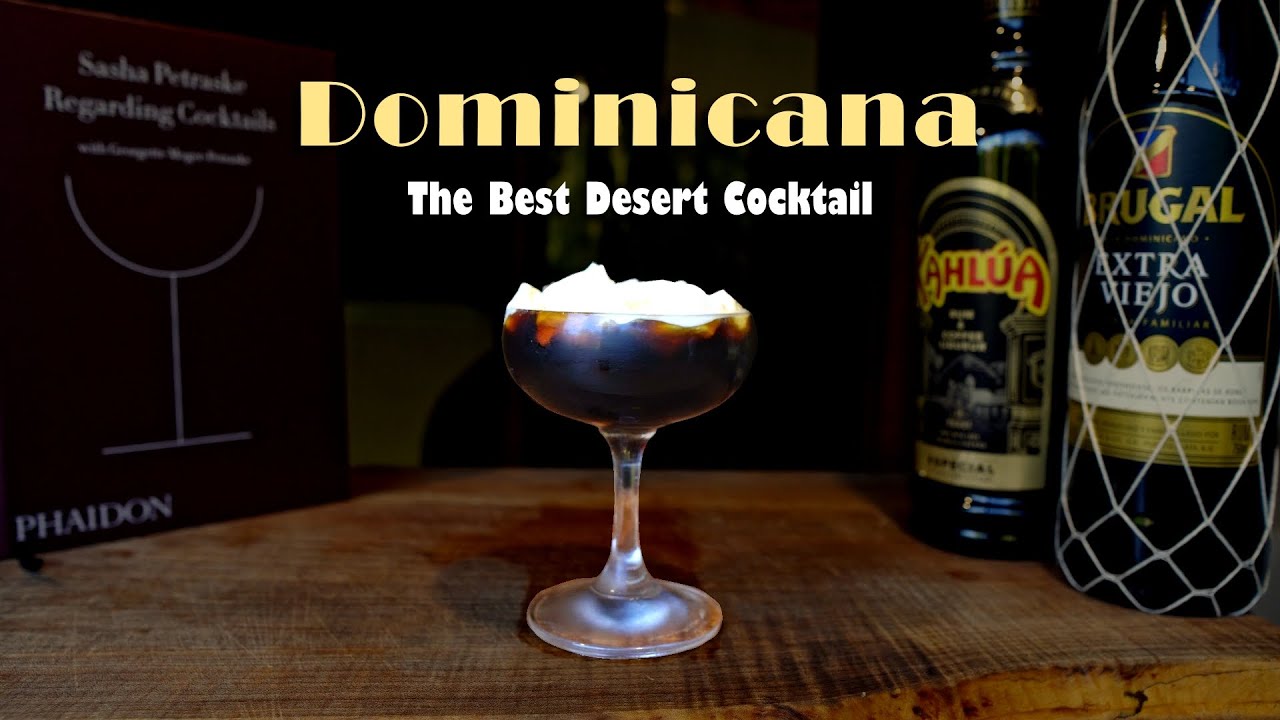 The Dominicana || The perfect desert cocktail recipe from Regarding Cocktails by Sasha Petraske