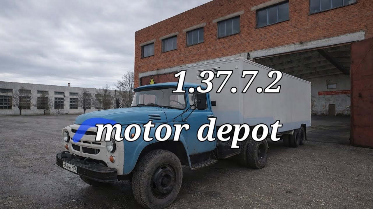 Motor depot game play truck zil new cargo product😏😏😏