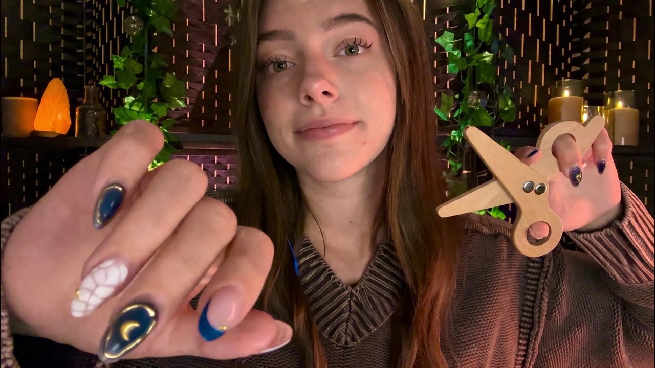 ASMR | Stress And Negativity Plucking, Snipping, Pulling